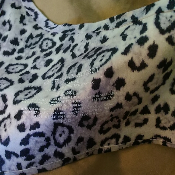 Victoria's Secret leopard sequin bra - Picture 6 of 8